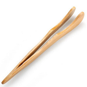 Open image in slideshow, Bamboo Toast Tongs
